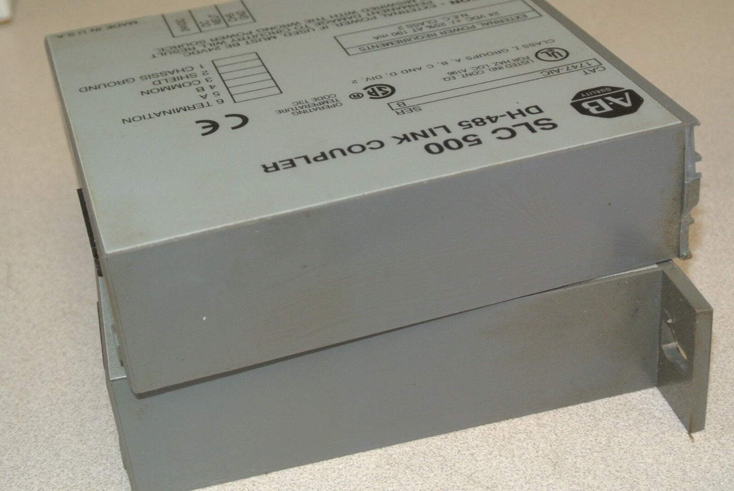 ALLEN-BRADLEY 1747-AIC / SLC500 / DH-485 LINK COUPLER - LOT of 2