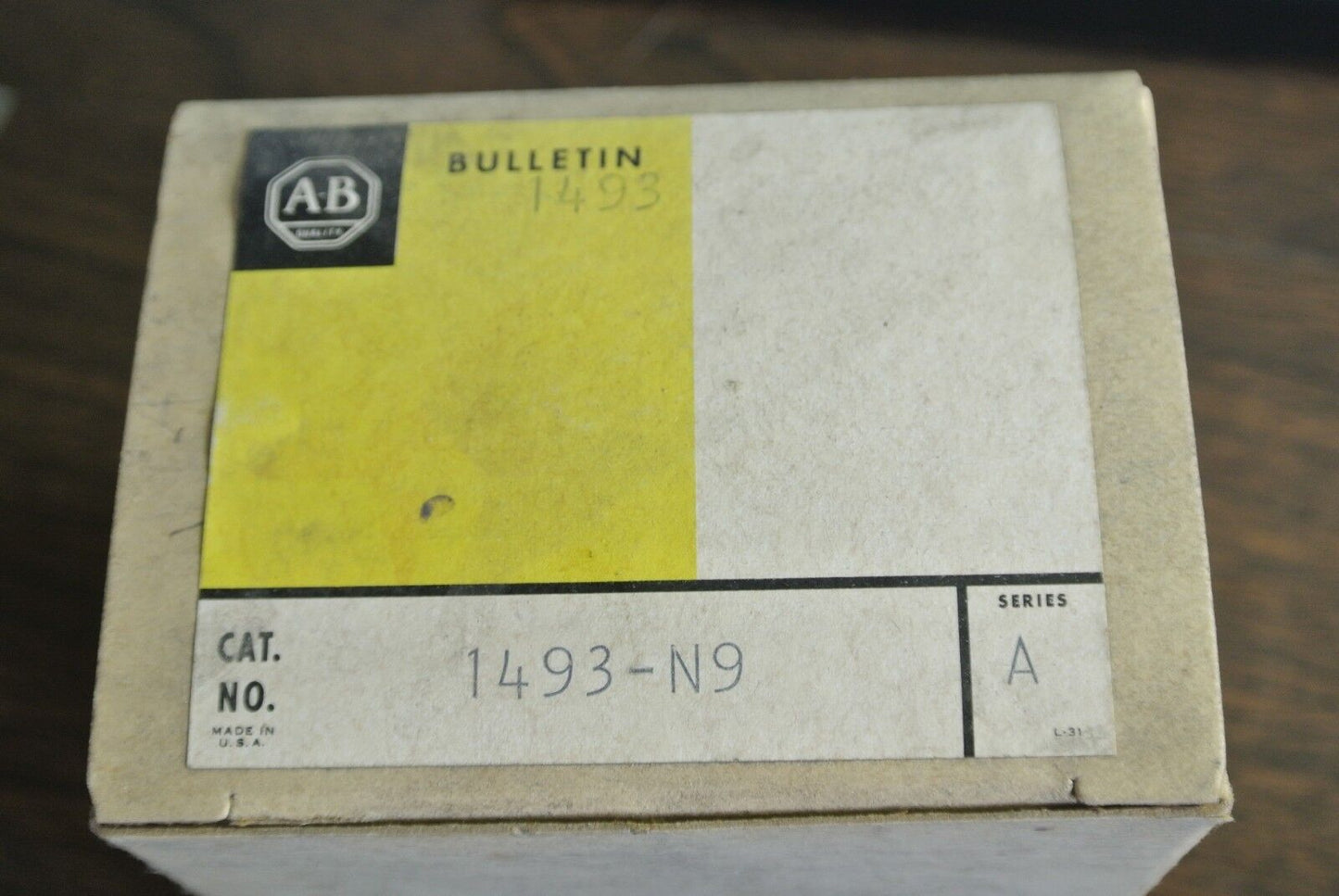 ALLEN-BRADLEY 1493-N9 - OVERLOAD RELAY RESET KIT for STARTER - NEW SURPLUS