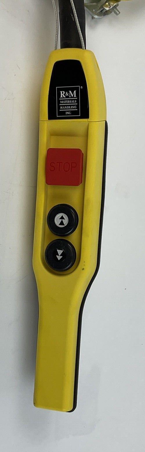 R&M MATERIALS HANDLING POQ202Y PENDANT CONTROL 5A 48VAC