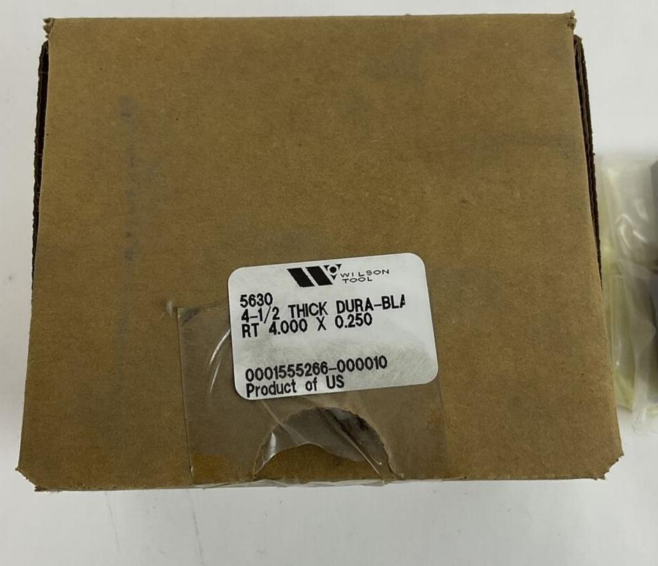 WILSON TOOL 5630 DURA-BLADE 4-1/2 THICK RT 4.000X0.250 PUNCH INSERT