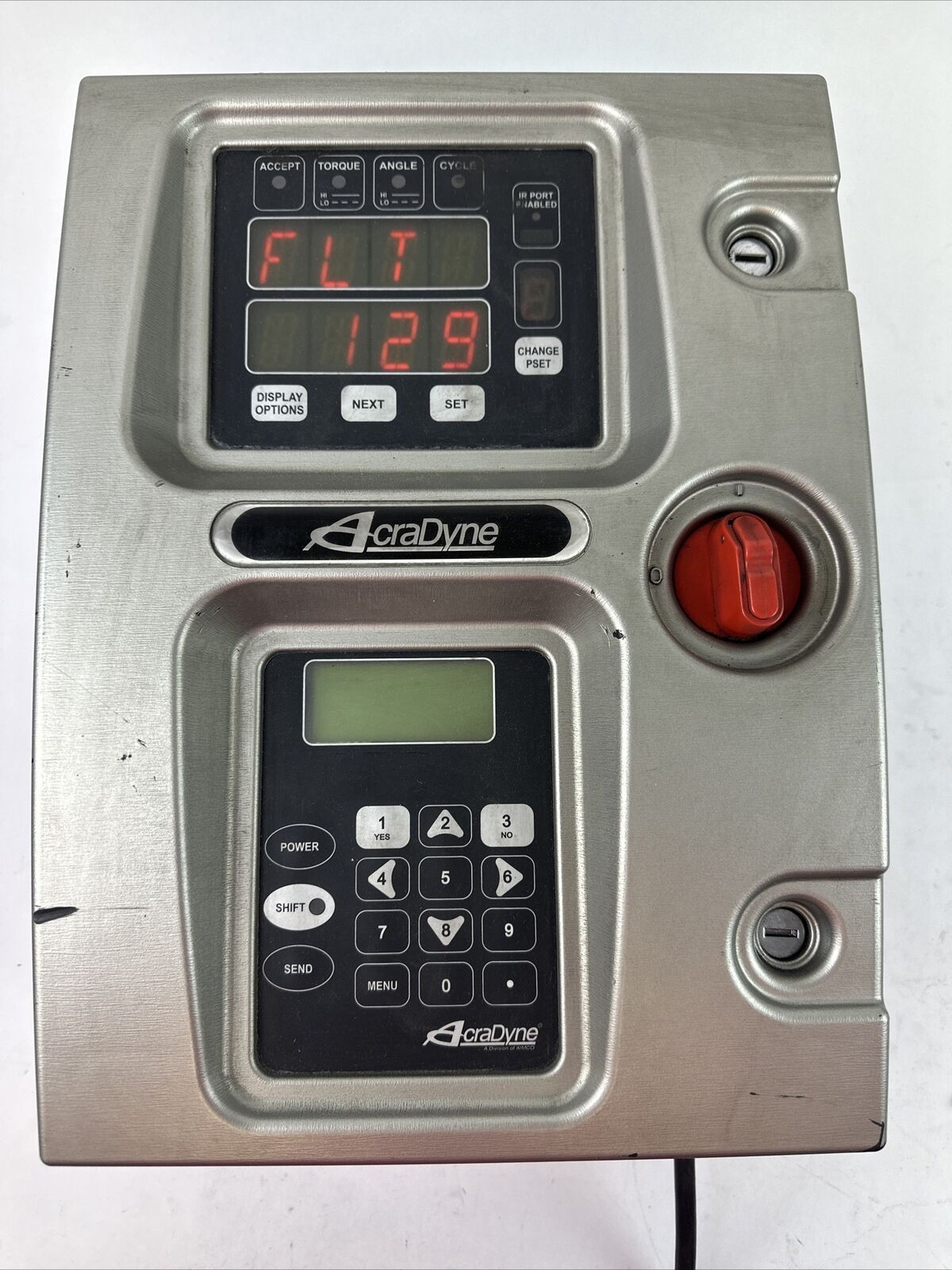 ACRADYNE IEC33K CONTROLLER 120/230VAC 15A NO PLUG