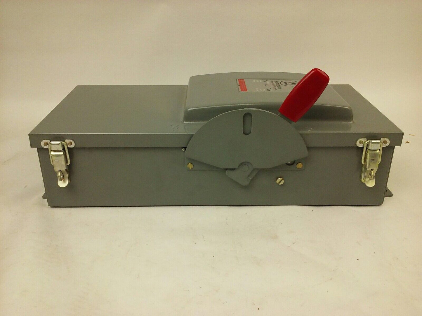 WESTINGHOUSE JHU361 H.D. SAFETY SWITCH NON FUSIBLE, 3PH, 30A, 600V, 20HP NEMA 12