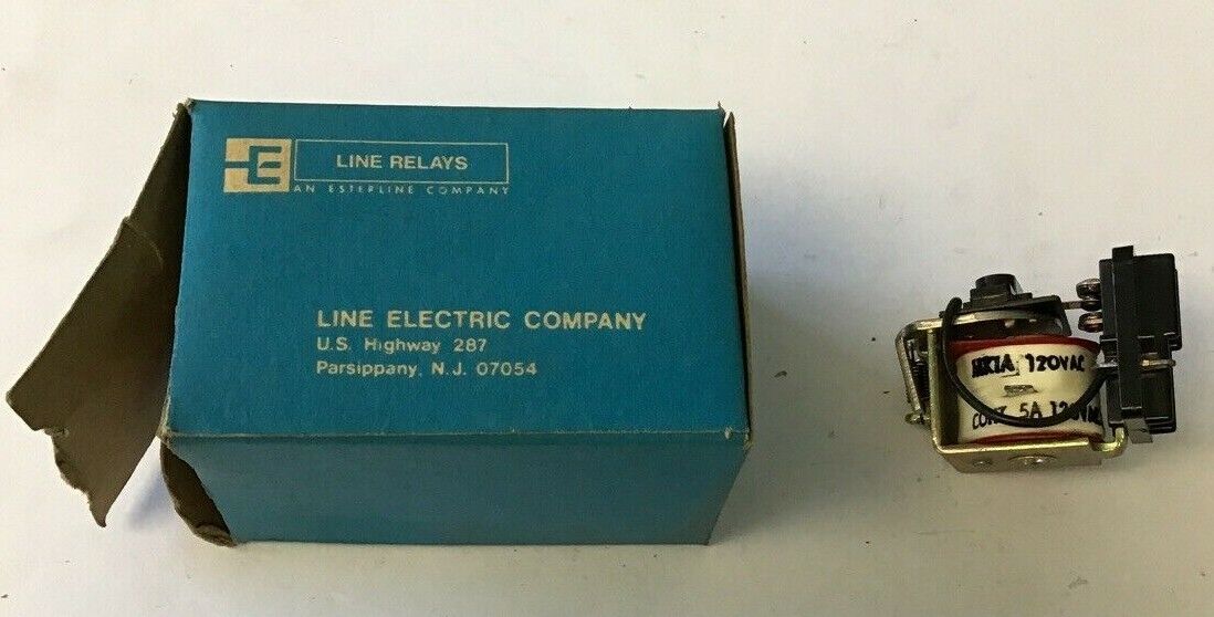 LINE ELECTRIC MK1A RELAY 120VAC 5A