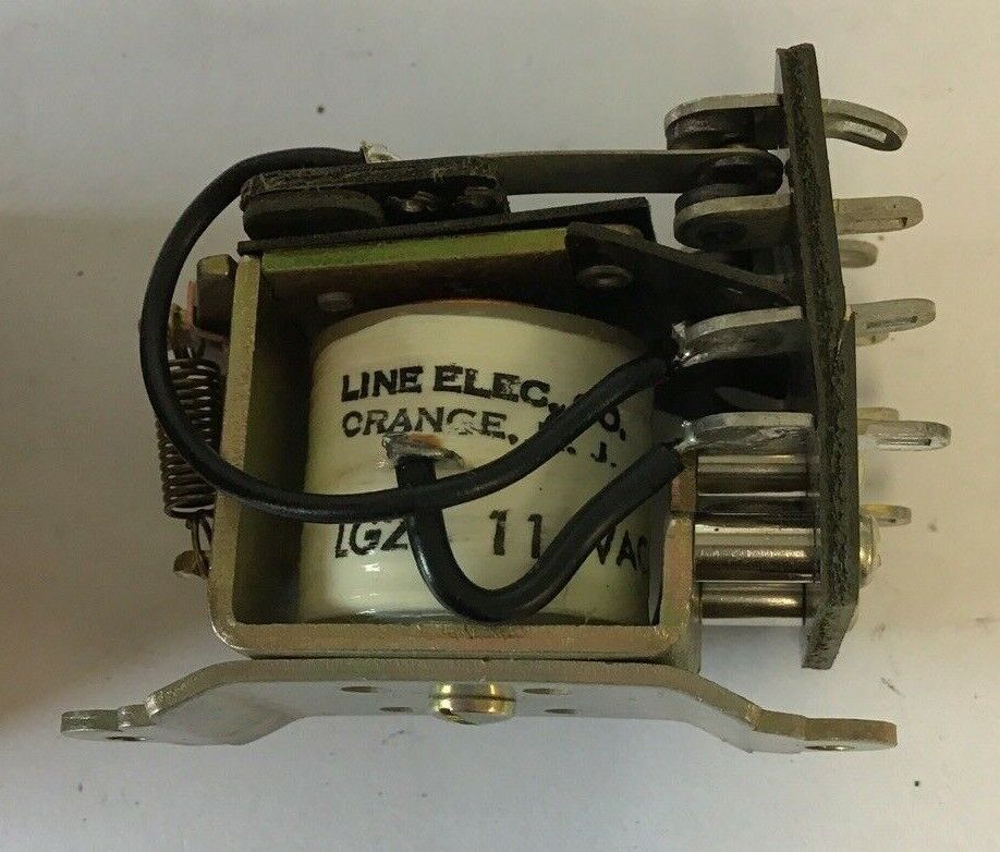 LINE ELECTRIC LG2A RELAY 115VAC 2N.C.***LOTOF3***