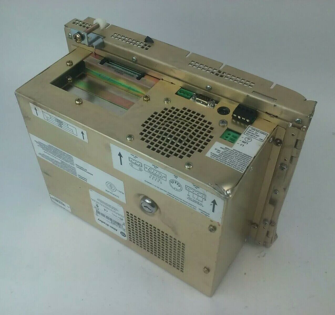 ALLEN BRADLEY 2711E-T10C6 SER. D REV. E PANELVIEW 1000E TERMINAL FRN 5.16