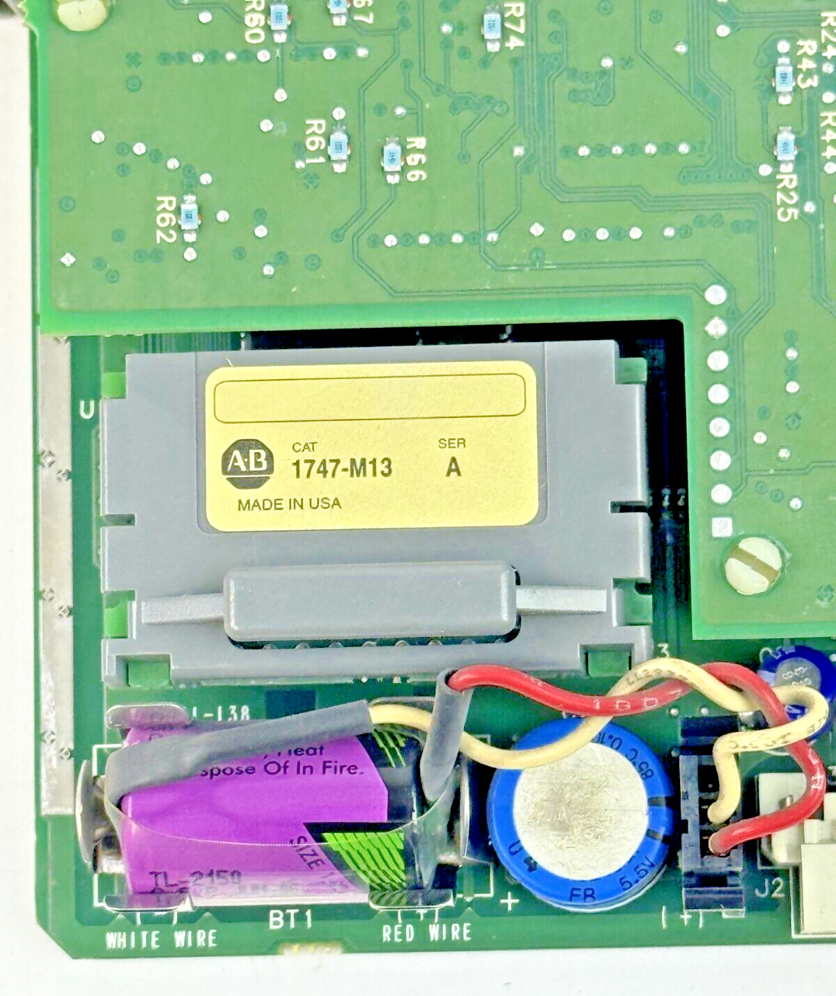 ALLEN-BRADLEY - 1747-L542 SER. C REV. 7 FRN: 10 -SLC 500 CPU PROCESS. & 1747-M13