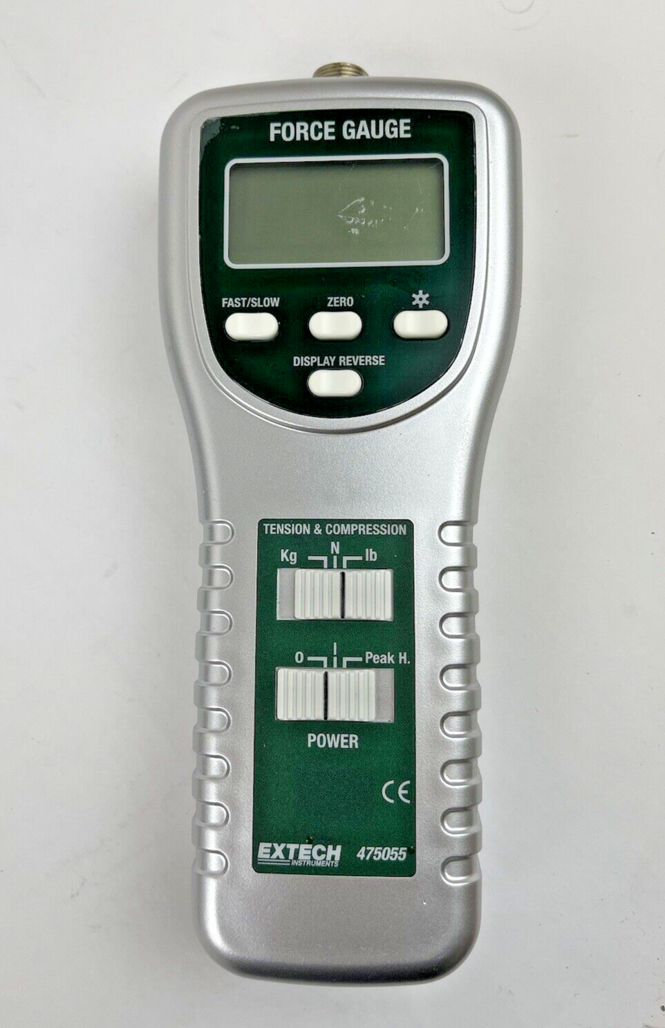 EXTECH - 475055 - DIGITAL FORCE GUAGE - RS 232 - 220 lb/100 kg/980 N LCD