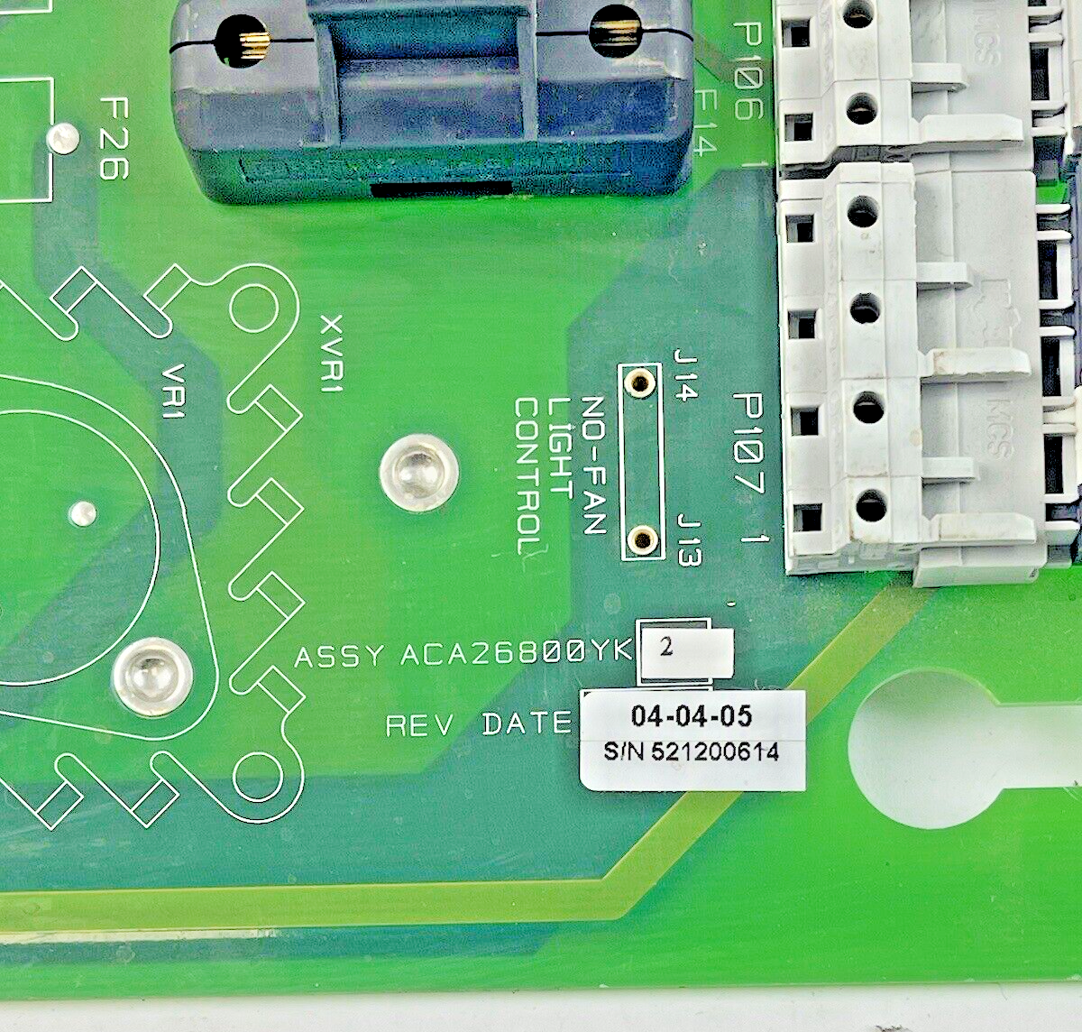 OTIS - ACA26800YK2 - ELEVATOR CONTROL BOARD "YK-CAR A in MULTI GROUP/DUAL DOORS"