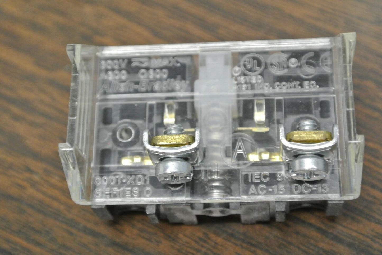 LOT of 5 / ALLEN-BRADLEY 800T-XD1 / SHALLOW BLOCK CONTACT BLOCK / NEW SURPLUS
