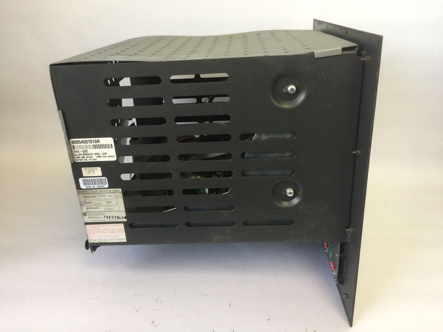 ALLEN BRADLEY 8520 VOP 9/SERIES COLOR OPERATOR PANEL REV 01