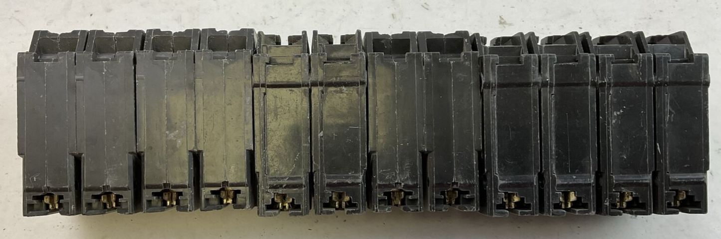 GE THQL2150 50AMP 120/240VAC 2POLE CIRCUIT BREAKER (LOT OF 6)