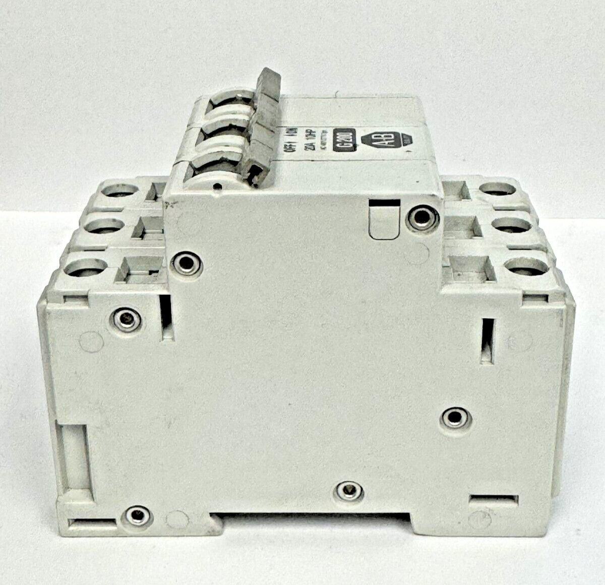 ALLEN-BRADLEY - 1492-CB3-G200 SER. C - MOTOR CONT. - 3 P, 20 A, 277 V, 10HP, 3PH