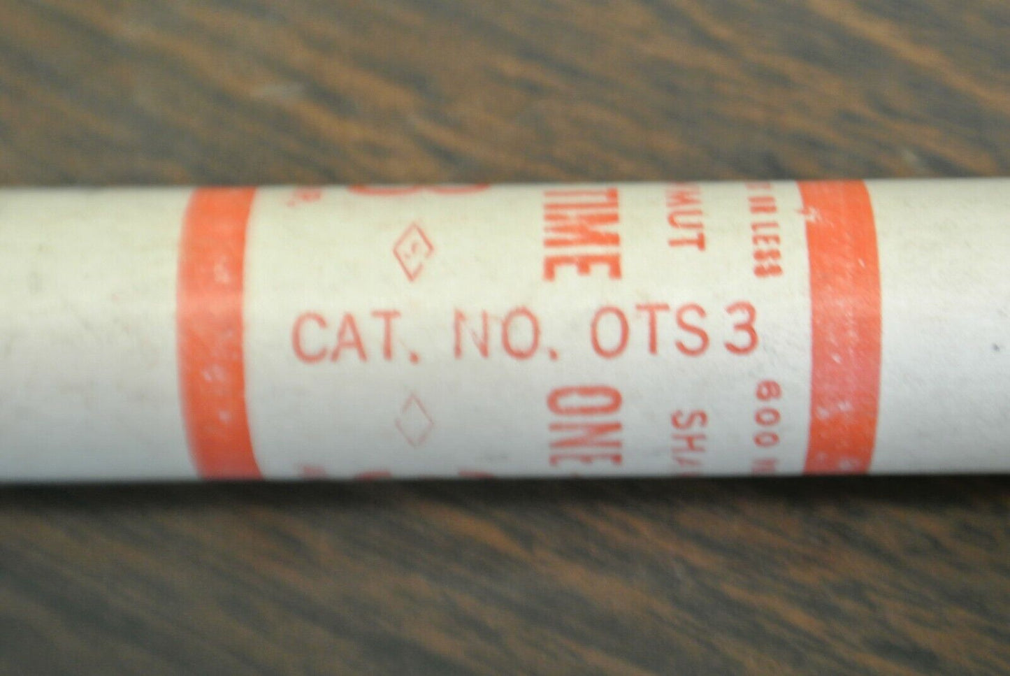 LOT of 17 / SHAWMUT OTS3 ONE-TIME FUSE / 3A / 600V / OTS-3