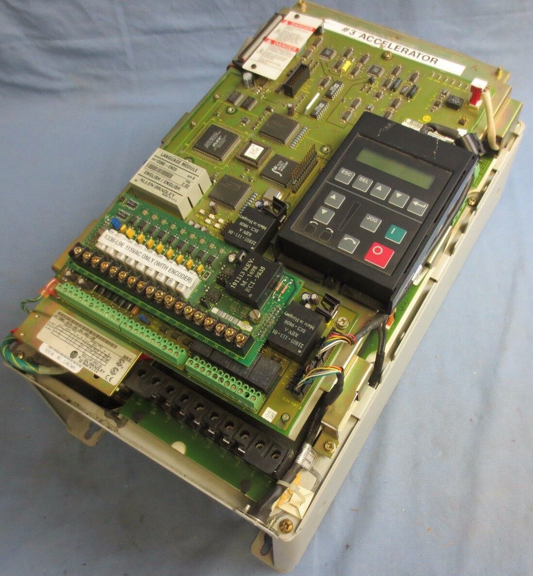 ALLEN-BRADLEY 1336E-B015-AN-EN-HA2 IMPACT FORCE 15HP AC DRIVE - for PARTS