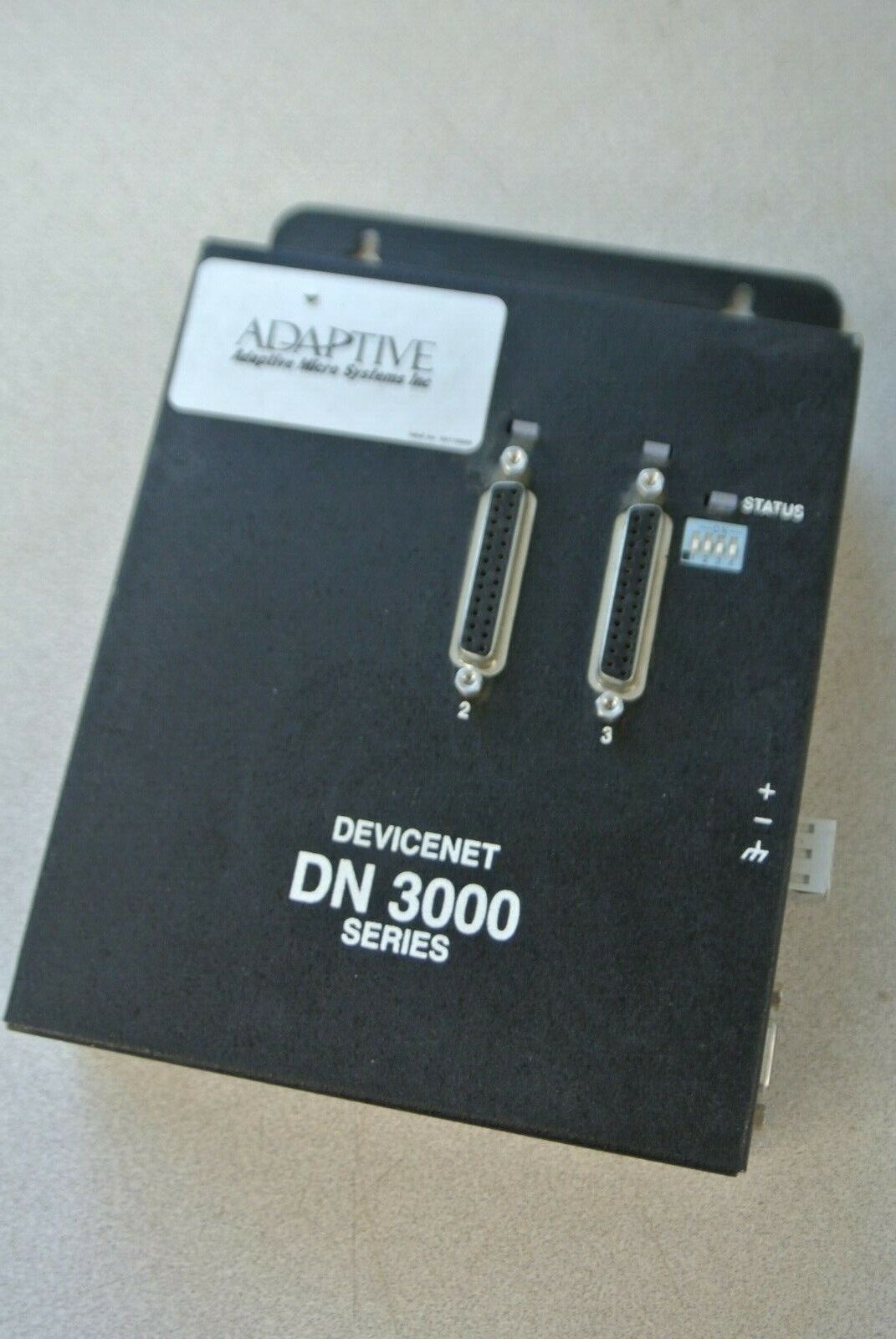 PANEL TEC / ADAPTIVE / DEVICENET DN3000 / 1000-11880002 Rev. 1.01G