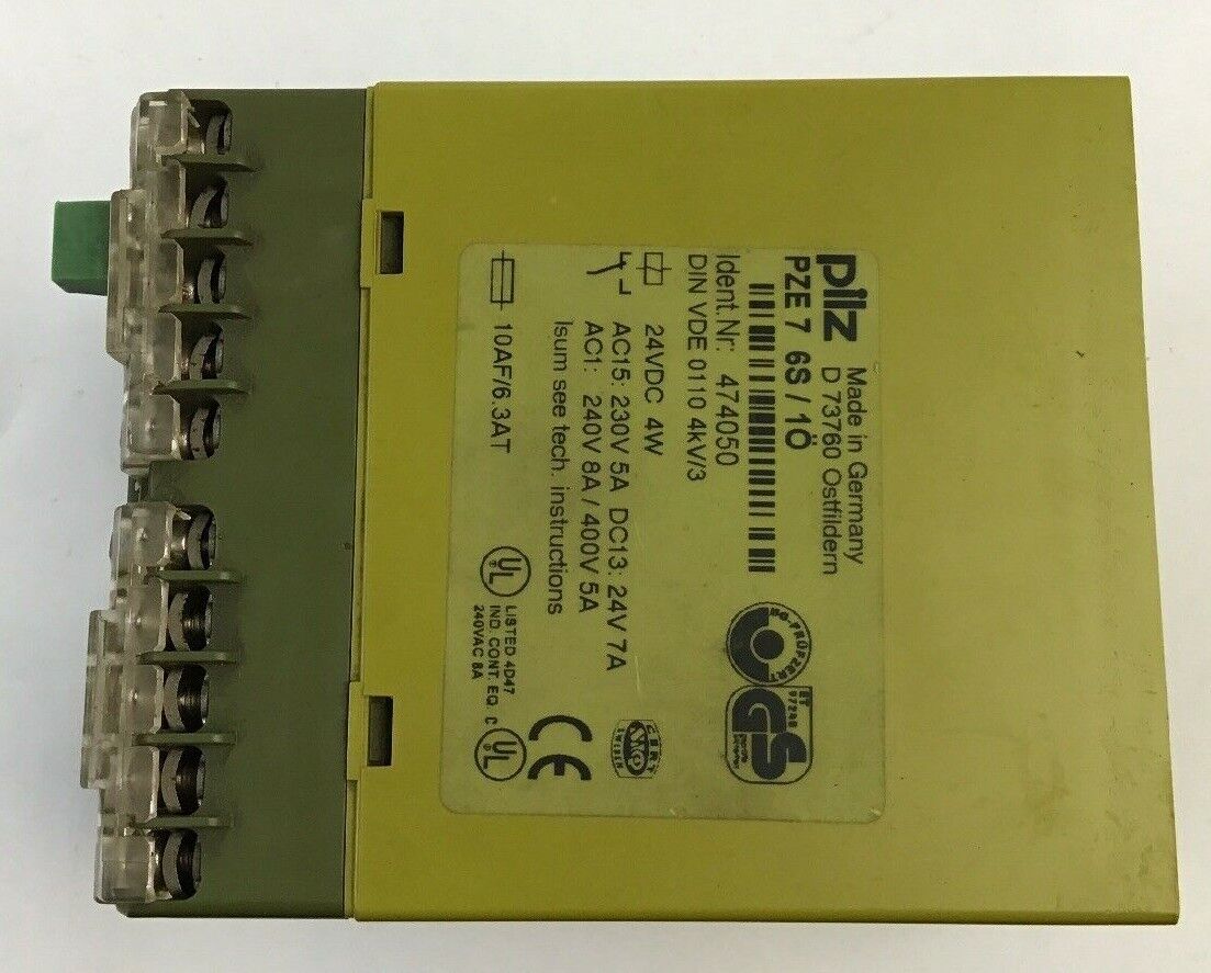 Pilz PZE 7 474050 Safety Relay 24VDC