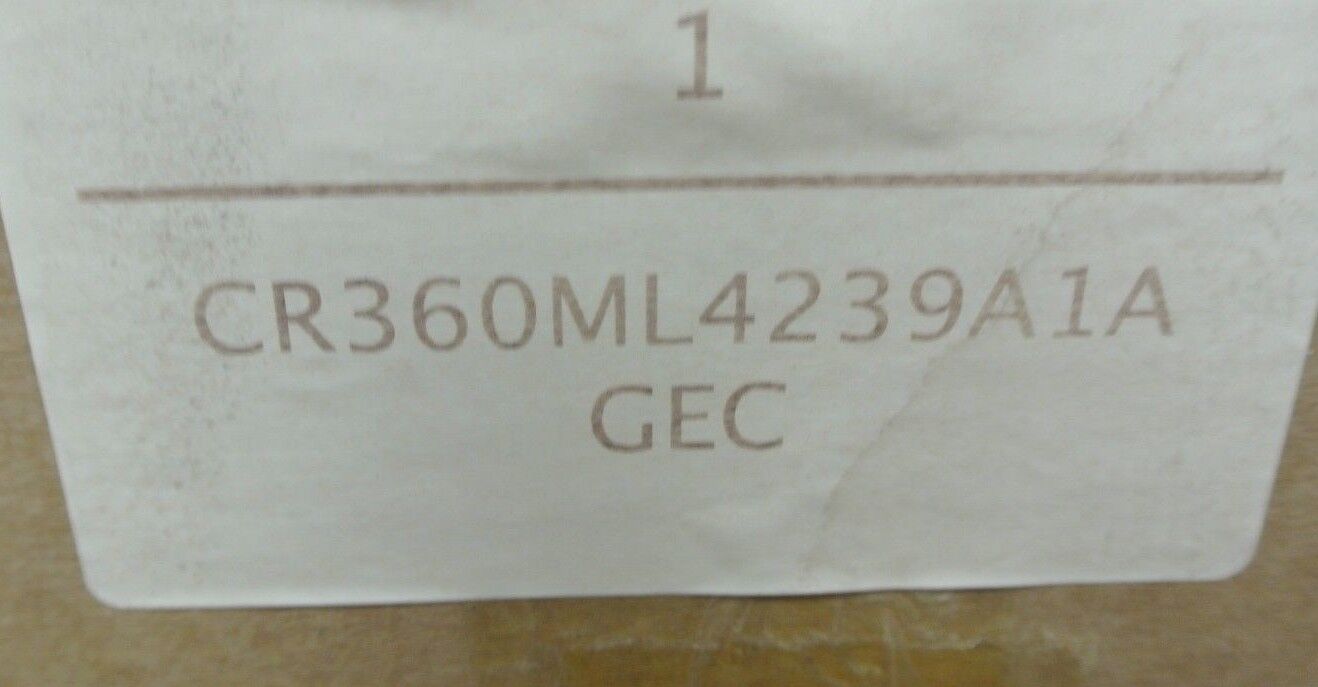 GE CR360ML4239A1A REMOTE CONTROL SWITCH / MISCELLANEOUS SWITCH - NEW SURPLUS