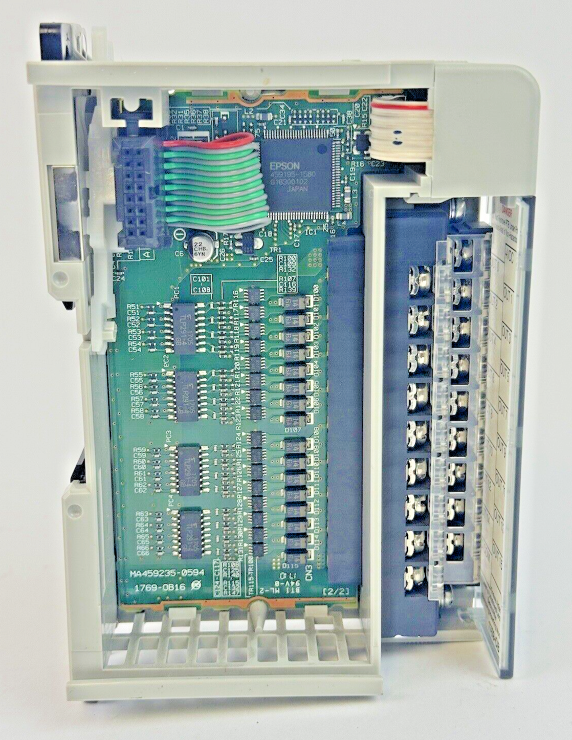 ALLEN-BRADLEY - 1769-OB16 SER. B, F/W REV 3.1, DIR/VER 10000550528/02- 16 PT.