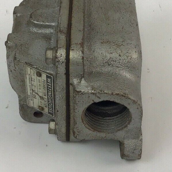 WESTINGHOUSE 21-E-1299 PUSHBUTTON STATION TYPE SD-2 600VOLTS