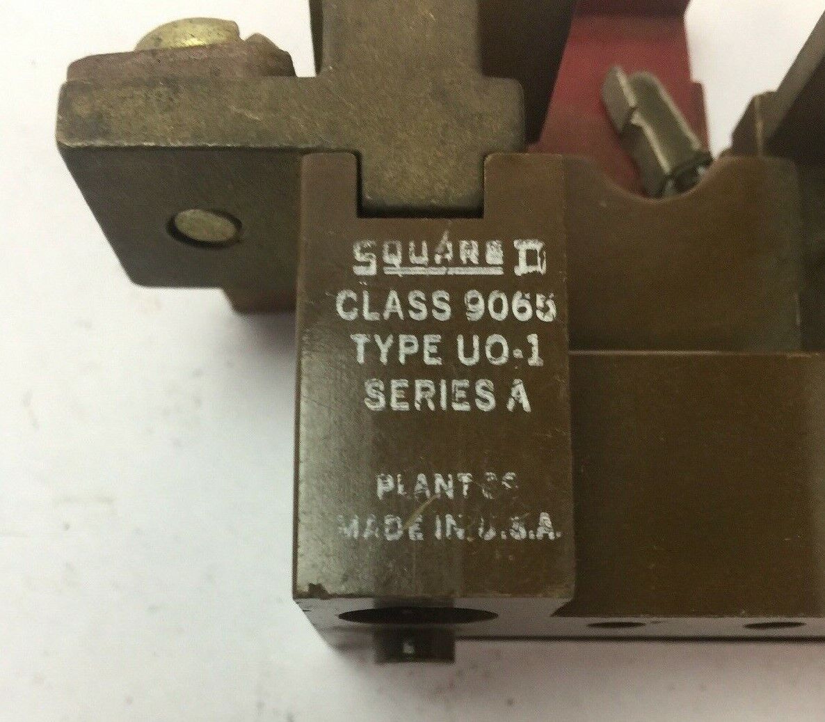 SQUARE D 9065 UO-1 OVERLOAD RELAY 600V AC OR DC SERIES A