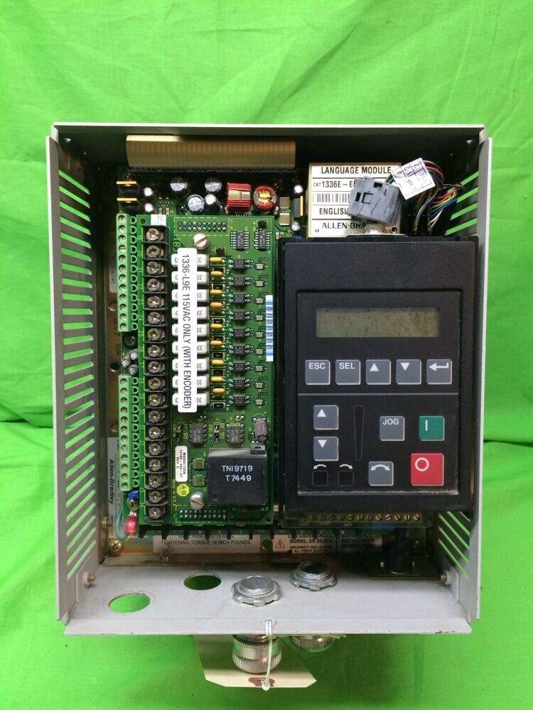 ALLEN BRADLEY 1336E-BRF50-AA-EN 5HP AC DRIVE