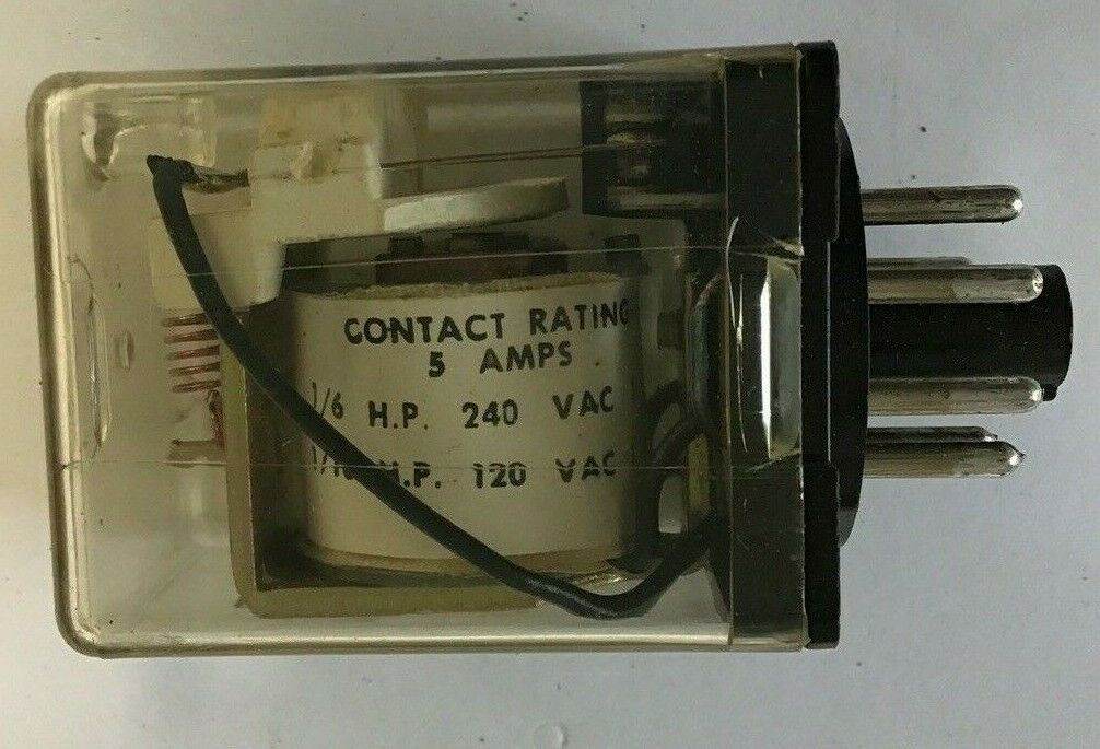 GENERAL ELECTRIC CR120HG85J06 G.P. RELAY 24V 50/60CY 5A