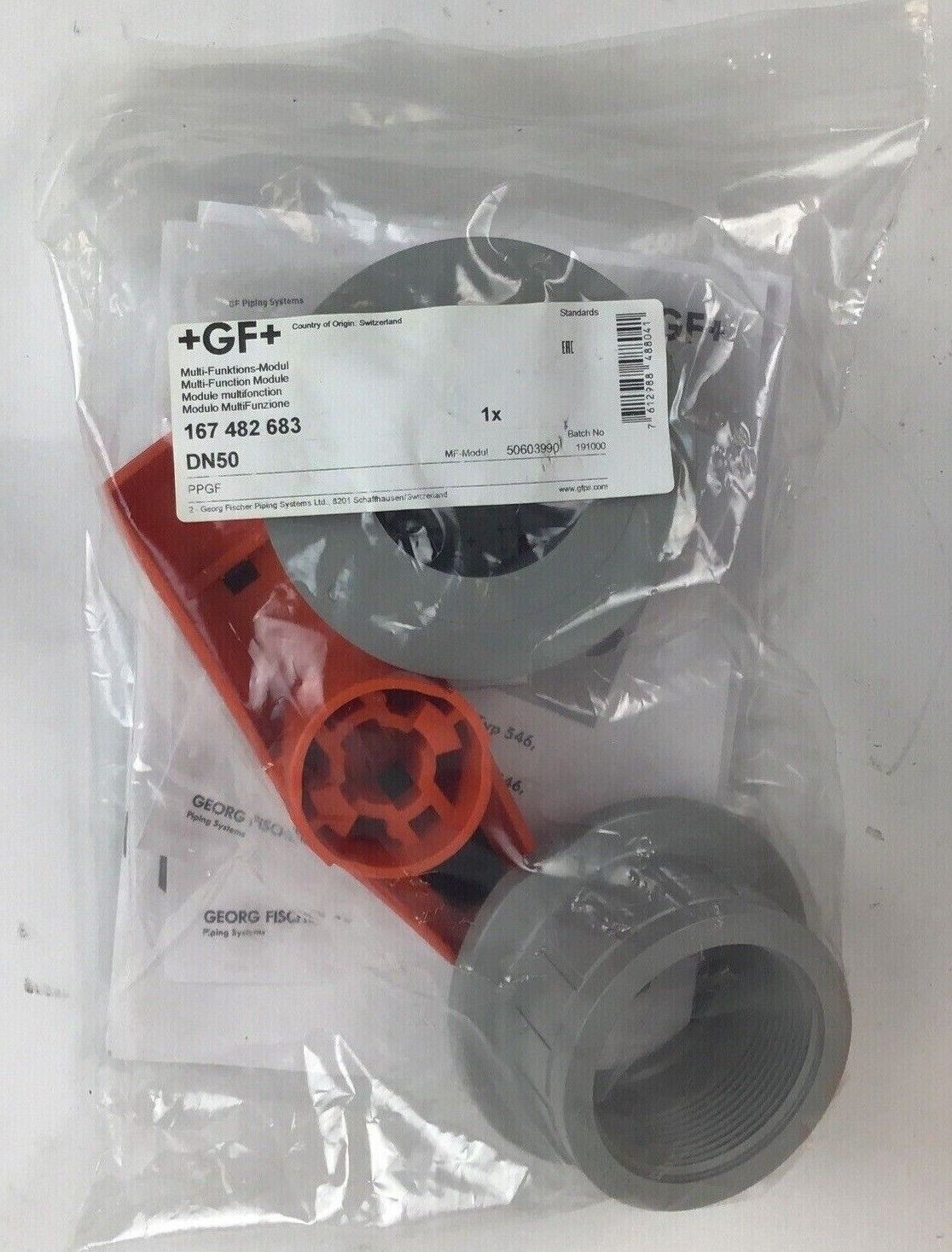 GEORG FISHER PA 21 VALVE 199.233.458 DN32-DN50 PMAX 7BAR