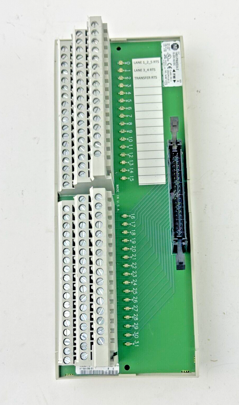 ALLEN-BRADLEY - 1492-IFM40D24-3 SER. A - 40 POINT INTERFACE MODULE 10-30VDC