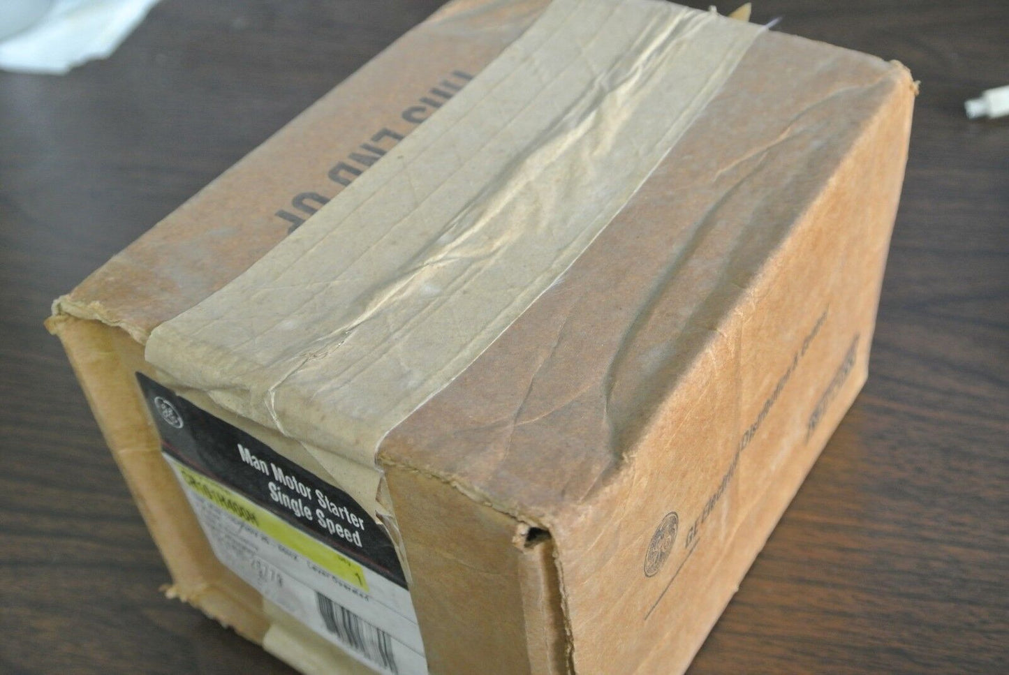 GE CR101H400H MANUAL MOTOR STARTER - SINGLE SPEED - 1HP, 115/230V - NEW SURPLUS