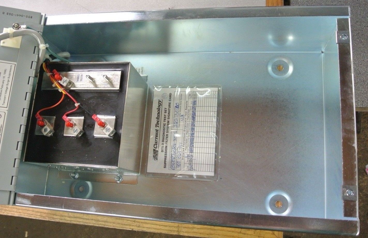 CURRENT TECHNOLOGY 900-0125-011 / EGPE80 PANELBOARD EXTENSION SUPPRESSION FILTER