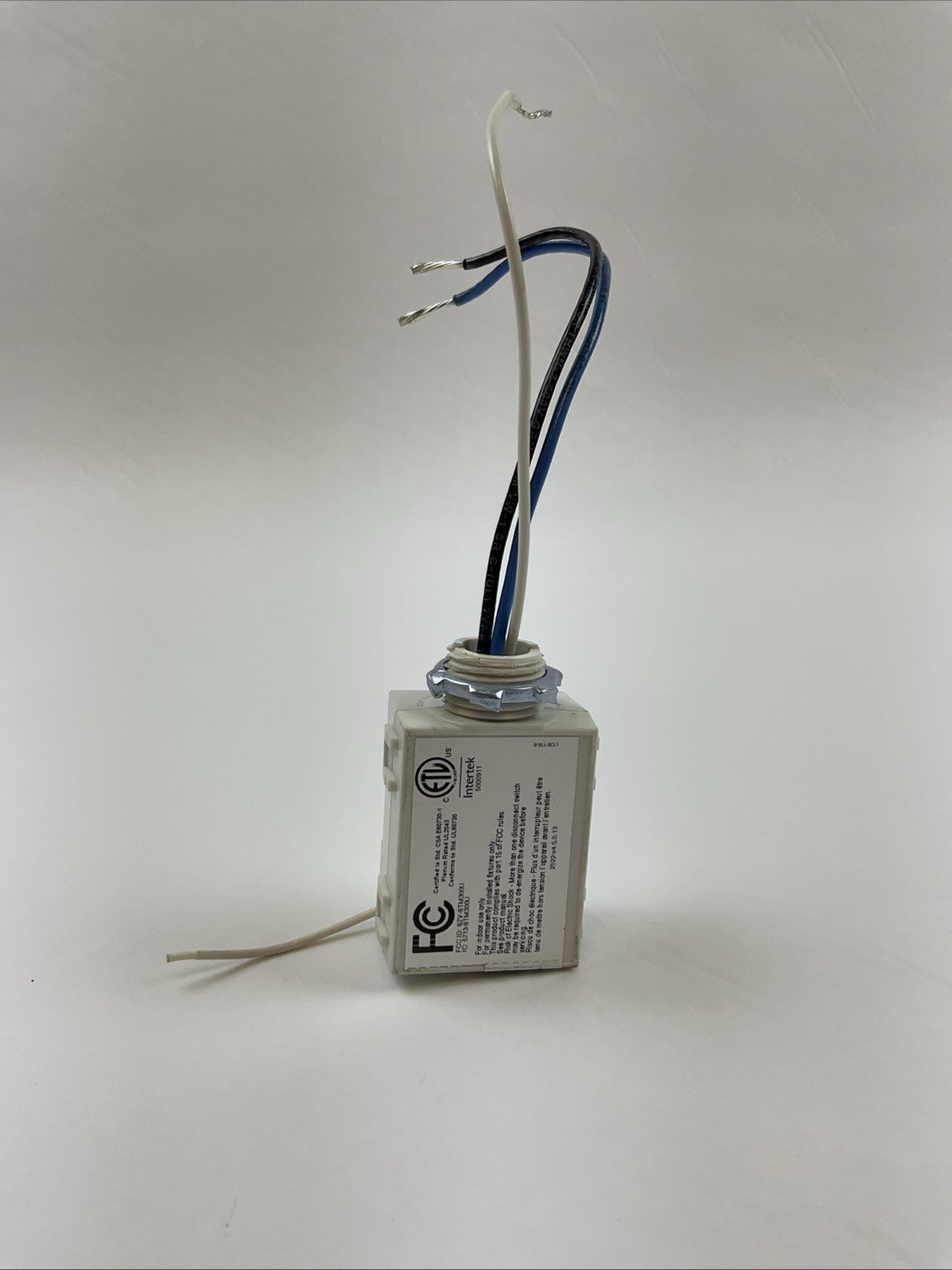 RUN LESS WIRE RW9-5C 5AMP ON/OFF RECEIVER 100-277VAC 50/60HZ