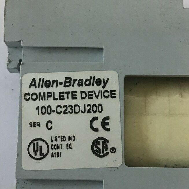 ALLEN BRADLEY 100-C23Z*200 CONTACTOR SER.C 690V 32A 100-C23DJ200***LOTOF2***
