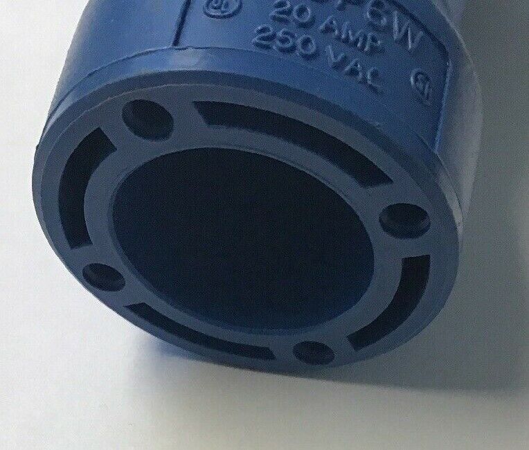HUBBELL 320P6W PIN & SLEEVE WATERTIGHT PLUG 20A 250VAC