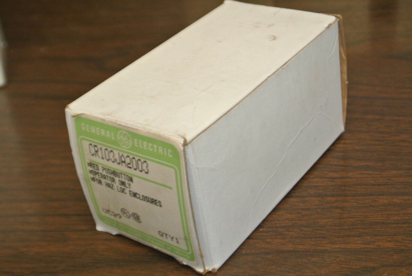 G.E. CR103JA2003 / PUSHBUTTON OPERATOR / RED / for HAZARDOUS LOC. / NEW SURPLUS