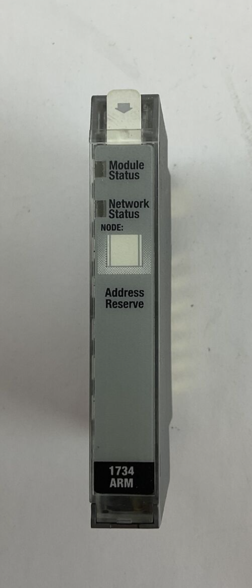 ALLEN BRADLEY 1734-ARM ADDRESS RESERVE MODULE SER C FW 3.022 BACKPLANE 5VDC