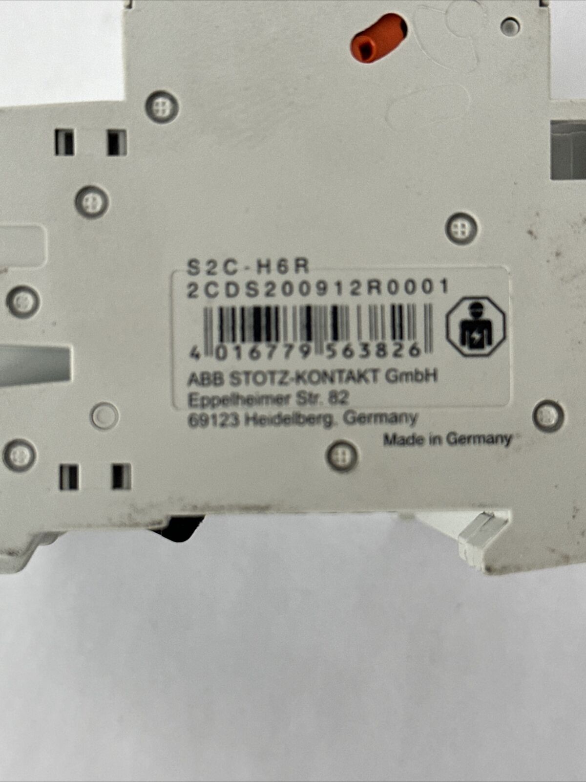 ABB 2CSF204101R1250 GROUND FAULT CURRENT INTERRUPT 25A 2CDS200912R0001