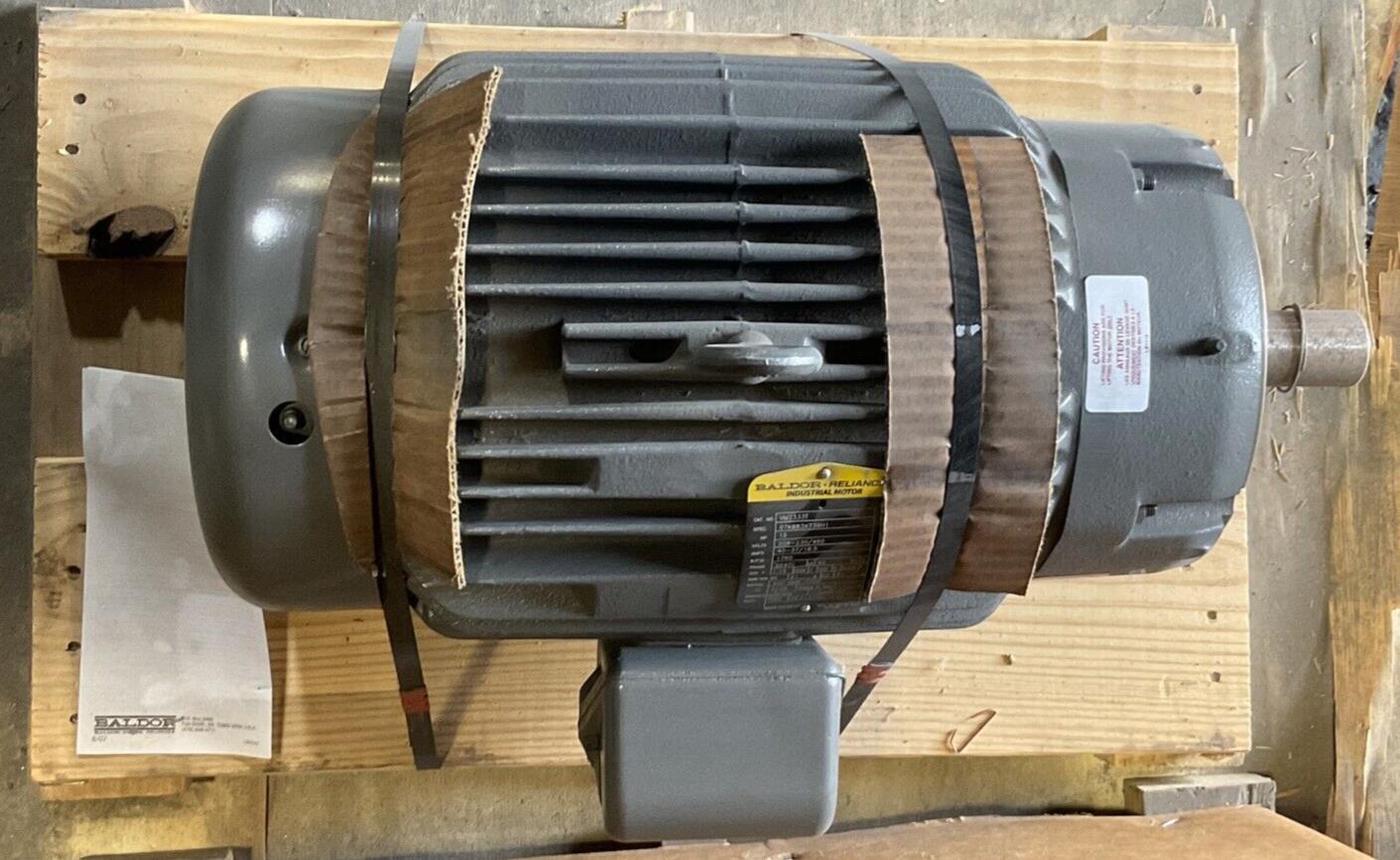 BALDOR VM233T3PH INDUSTIRAL MOTOR 15HP 1750RPM