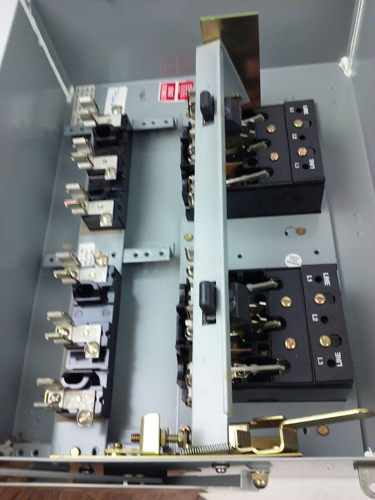 GE TH6661, MOD 10, Safety Switch, 30A, 600VAC/250DC, MAX H.P. 20, TYPE1-3R-5-12