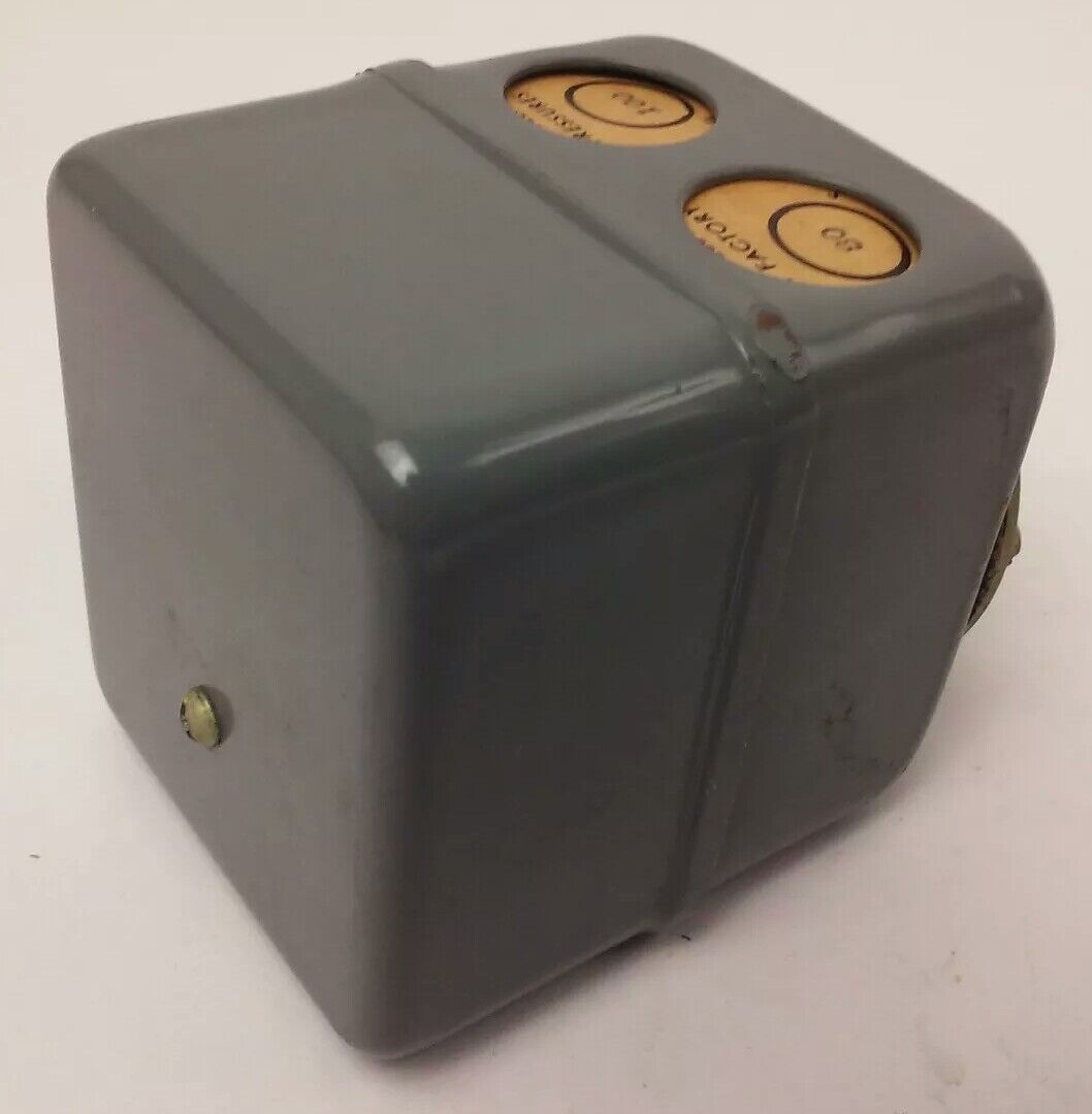 ALLIS CHALMERS CLASS 6135 14-961-350-48-023 PRESSURE SWITCH, 550V, NEW SURPLUS
