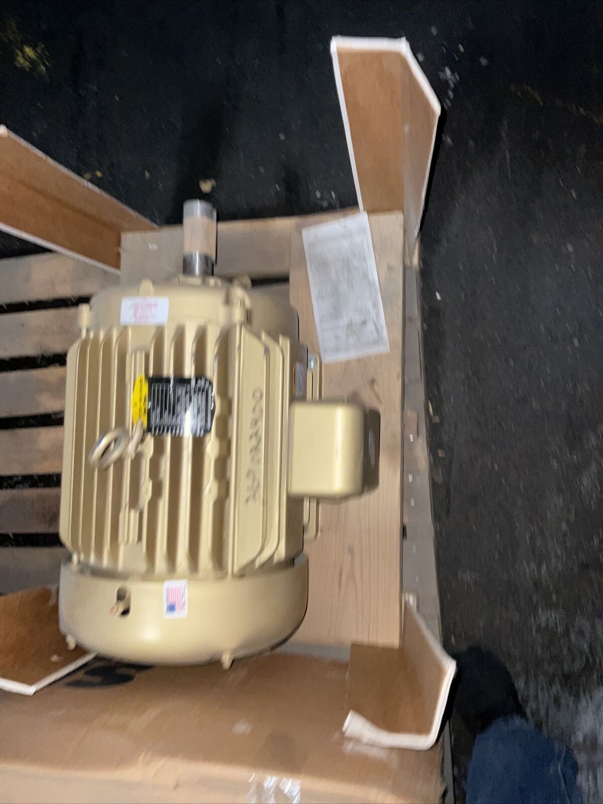 BALDOR EM4106T MOTOR 20HP 230/460V 46/23A 3520RPM 3PH