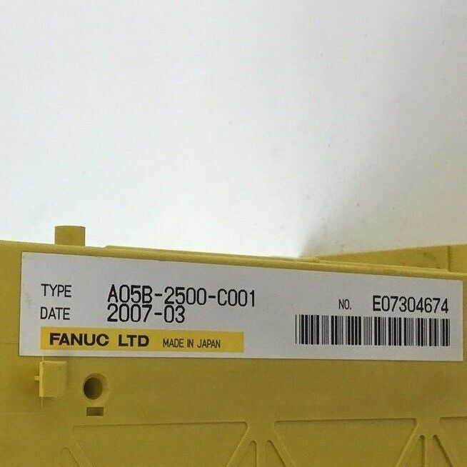 FANUC A05B-2500-C001 RACK CHASSIS W/ FANS A02B-0260-C021