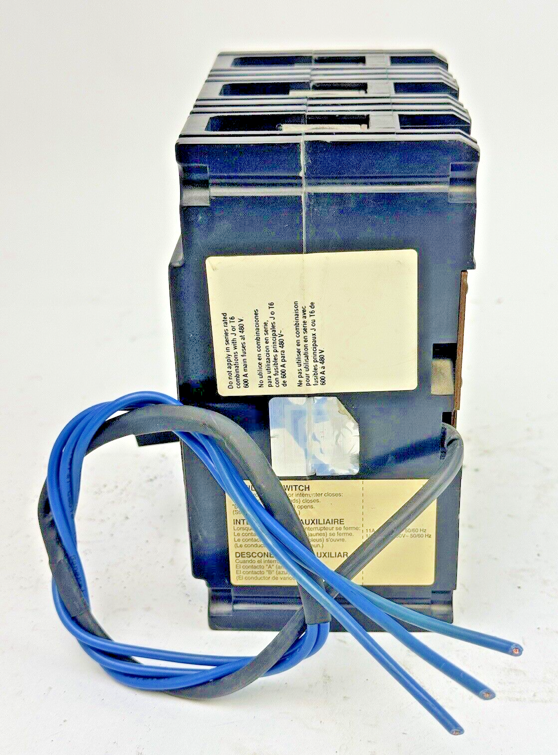 SQUARE D - FAL360501212 - MAG-GARD CIRCUIT BREAKER W/ AUX - 50A/3 POLE/250VAC