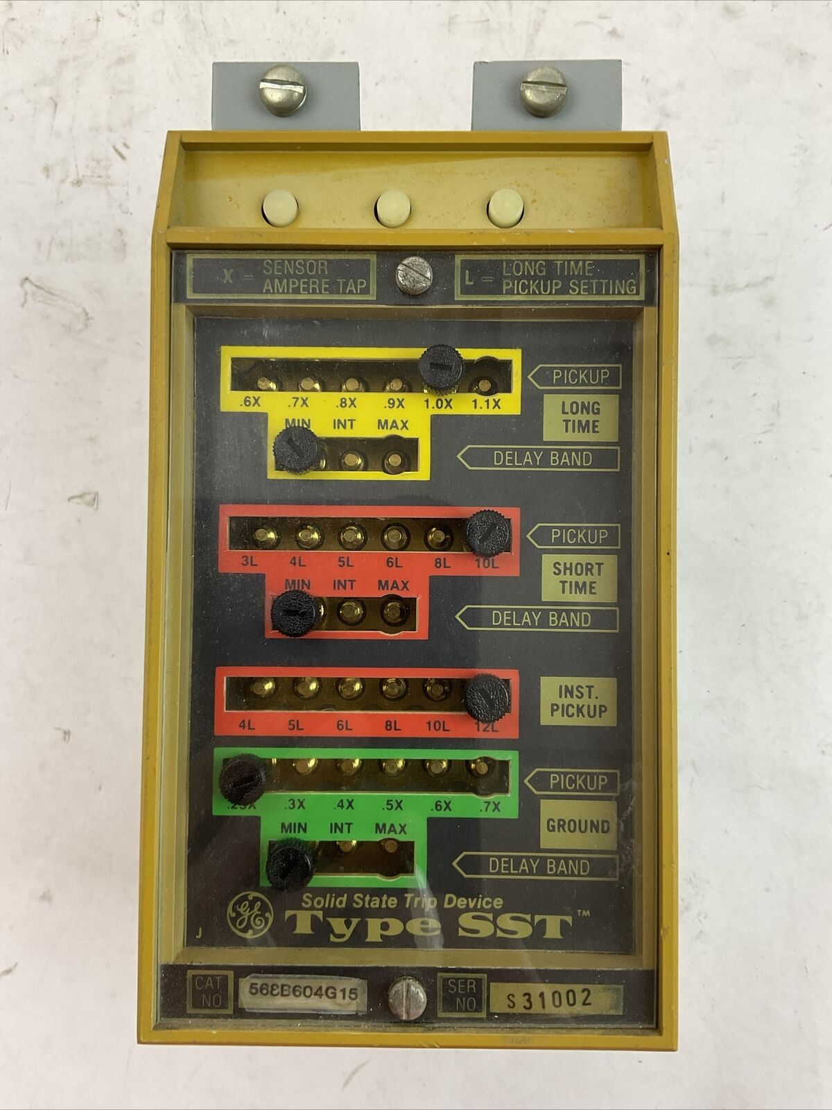 GE 568B604G15 SOLID STATE TRIP DEVICE TYPE SST