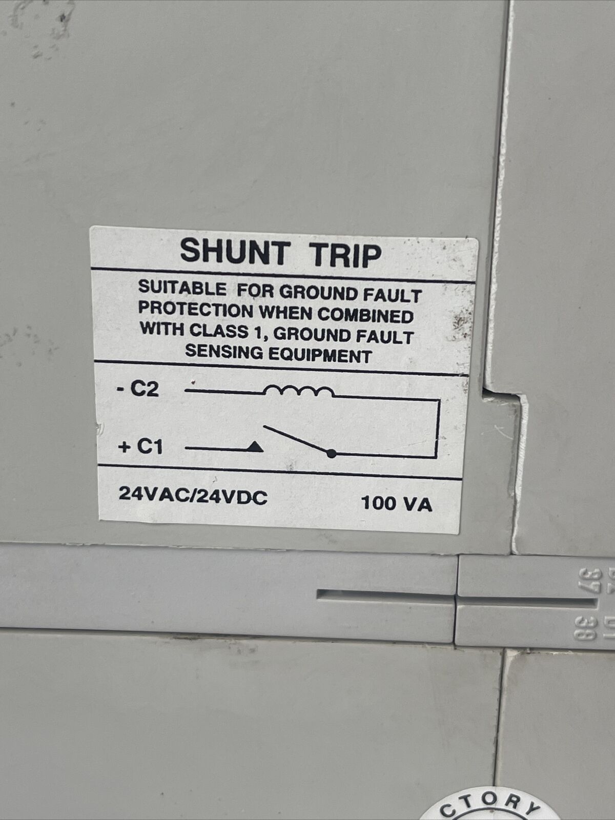 ABB S6N CIRCUIT BREAKER 600V 600AMP 3POLE SHUNT TRIP 24V