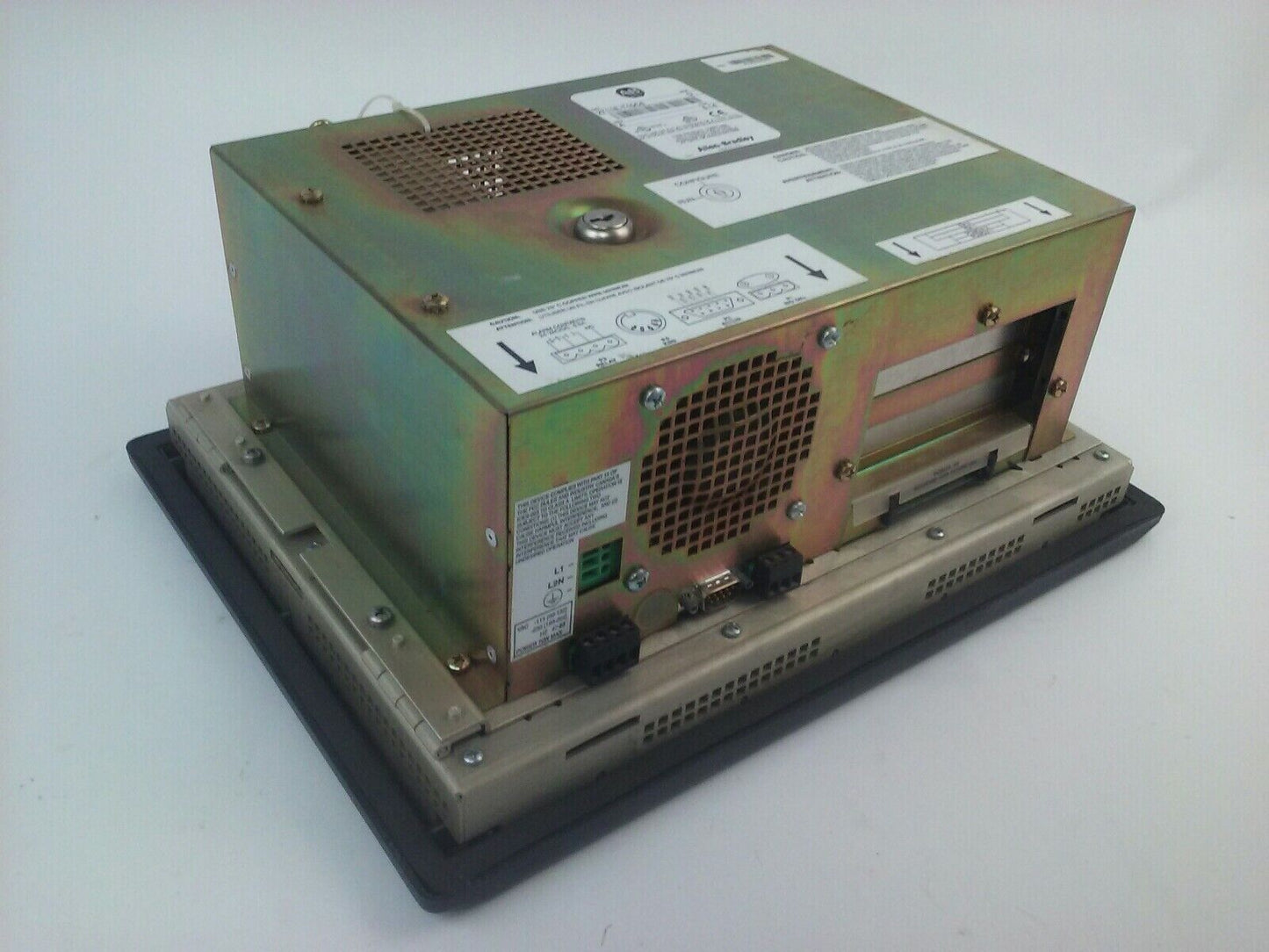 ALLEN BRADLEY 2711E-T10C6 SER. D REV. A PANELVIEW 1000E TERMINAL FRN 5.14