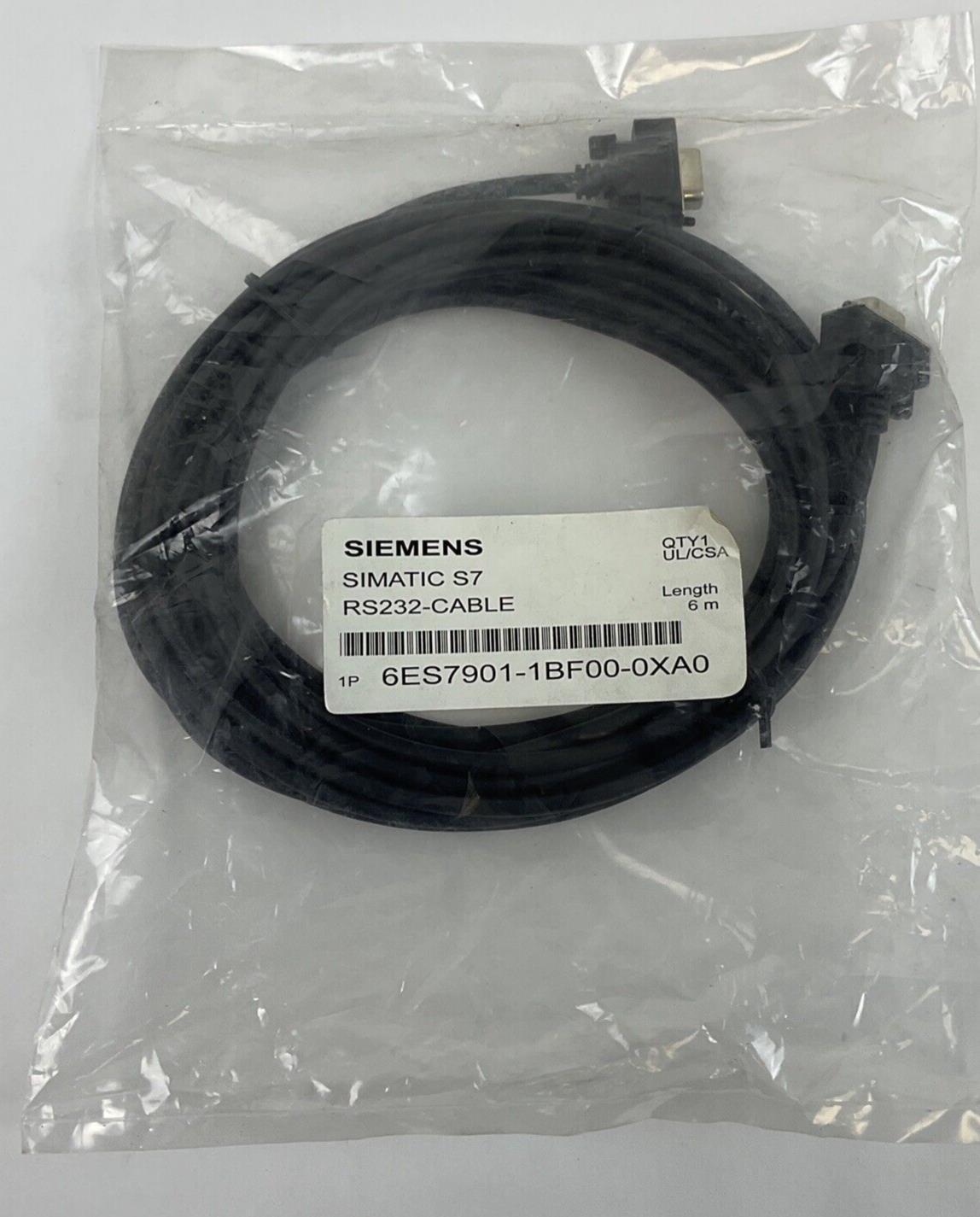 SIEMENS 6ES7901-1BF00-0XA0 SIMATIC S7 RS232-CABLE 6M