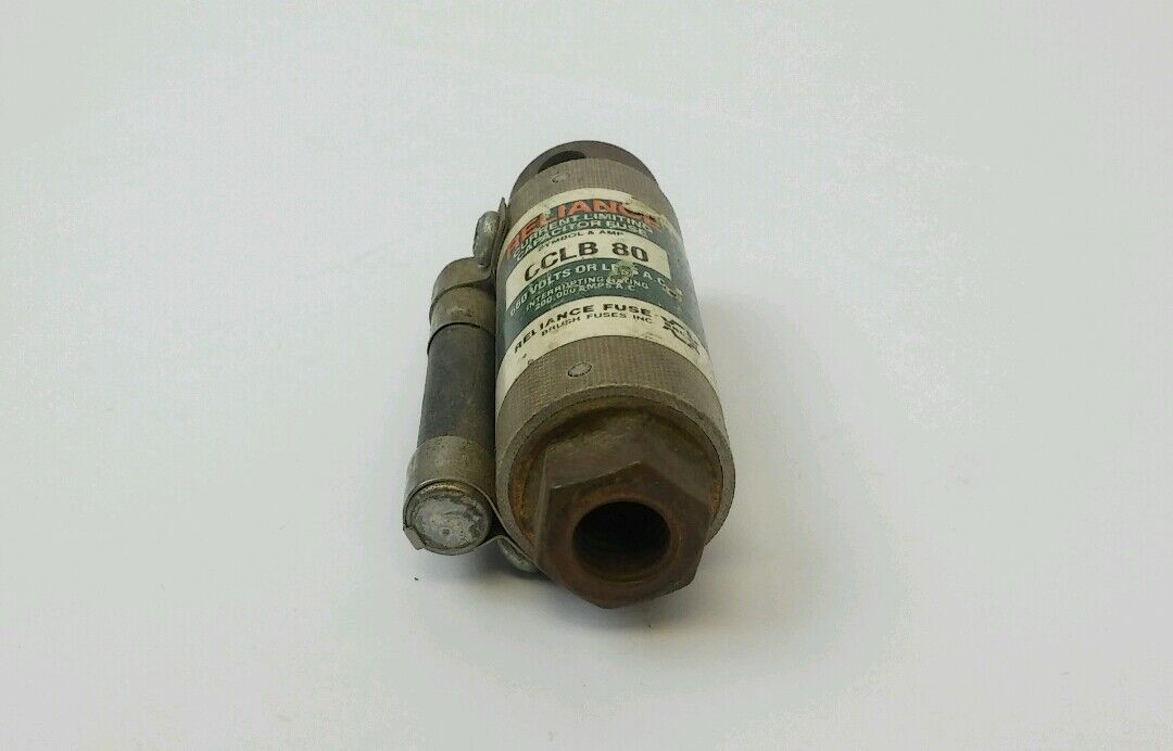 Reliance Current Limiting Capacitor Fuse 80 Amp CCLB-80