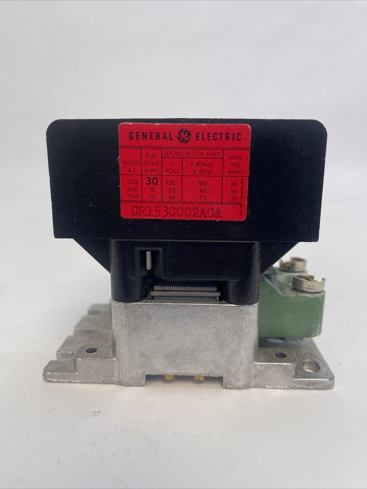 GE CR153C002ACA DEFINITE PURPOSE CONT 110V 60 CY