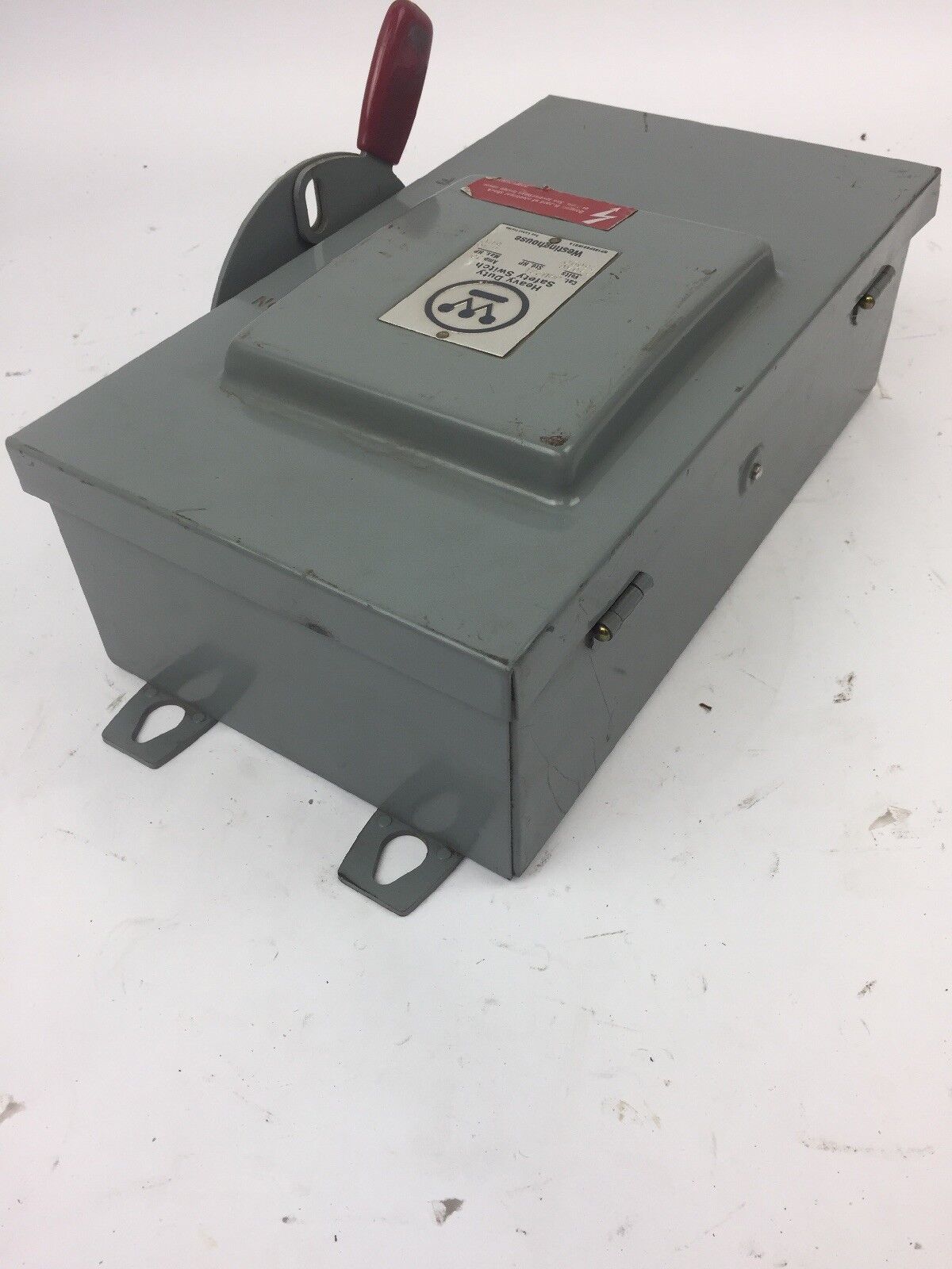 WESTINGHOUSE JHU221 HEAVY DUTY SAFETY SWITCH 240 VAC 250 VDC 30 AMP