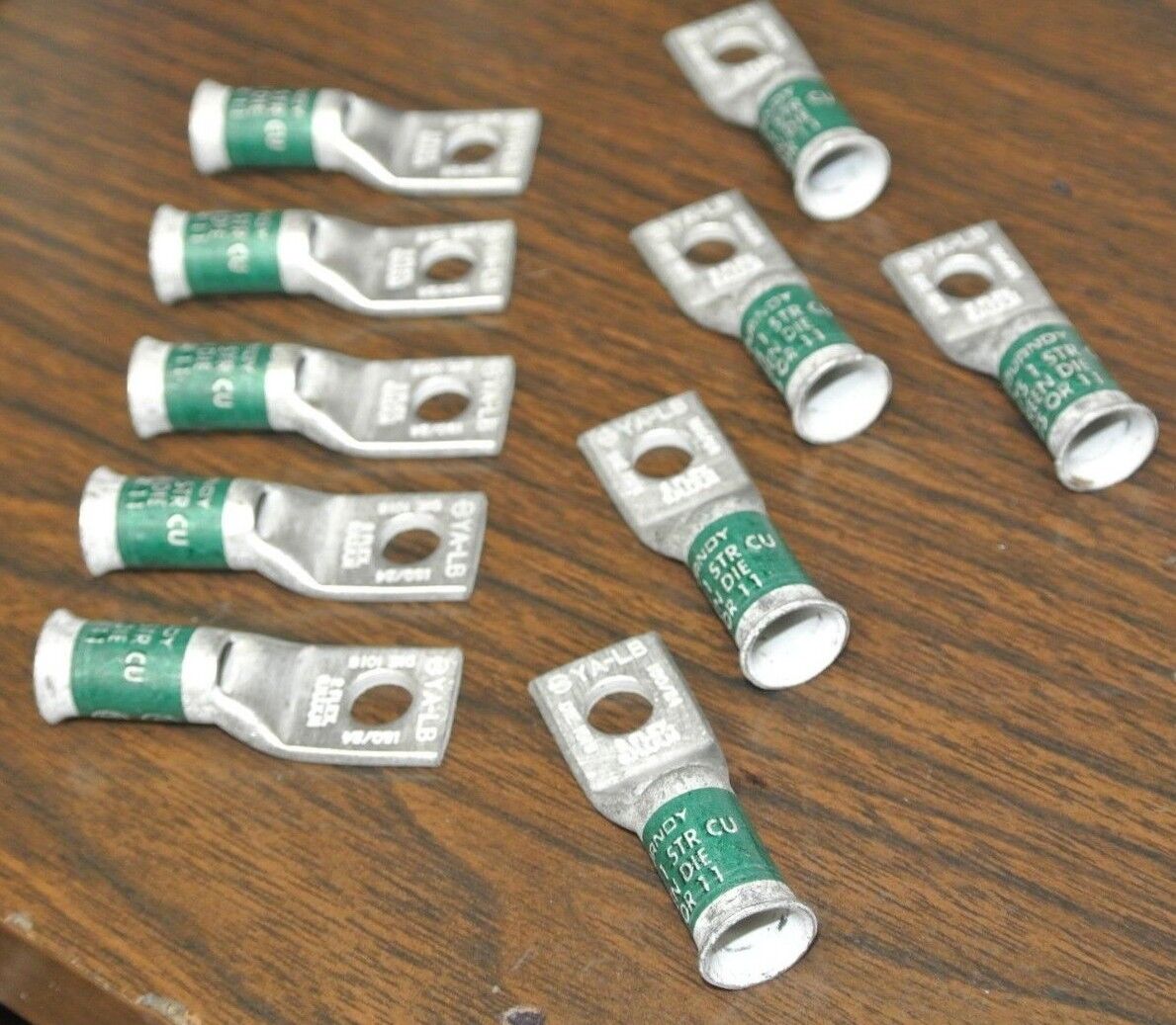 LOT of 10 / BURNDY YA1CLB HYLUG / BELLUG 1STR/2FX-5/16STD / 502060 / NEW SURPLUS